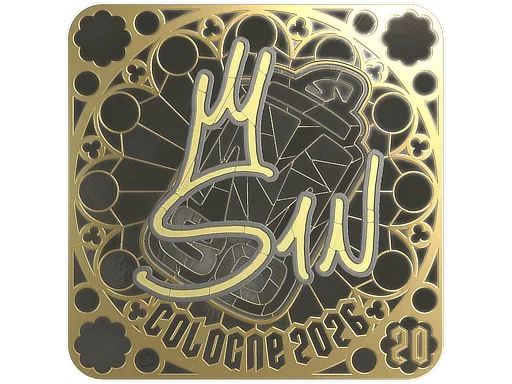 Sticker | s1n (Gold, Ranked) | Cologne 2026 image