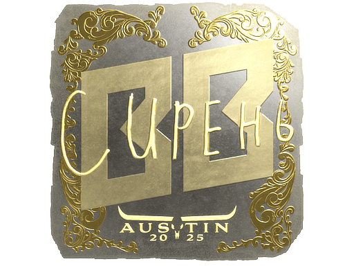 Sticker | S1ren (Gold) | Austin 2025 image