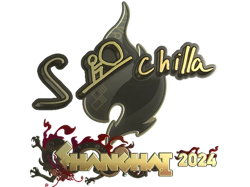 Sticker | s-chilla (Gold) | Shanghai 2024