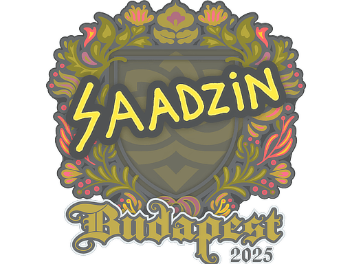 Sticker | saadzin | Budapest 2025 image