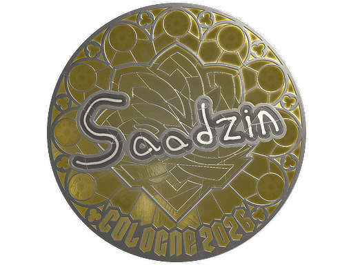 Sticker | saadzin (Foil) | Cologne 2026 image