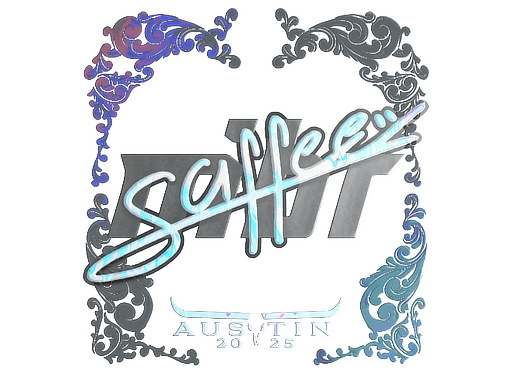 Sticker | saffee (Holo) | Austin 2025 image