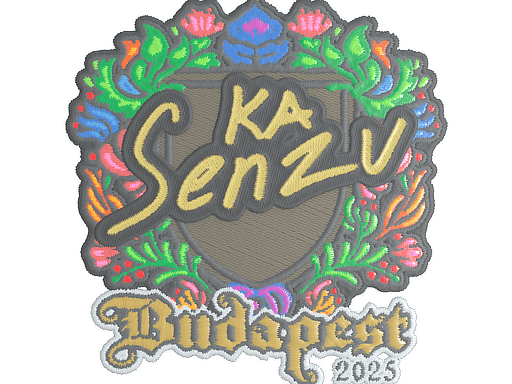 Sticker | Senzu (Embroidered) | Budapest 2025 image