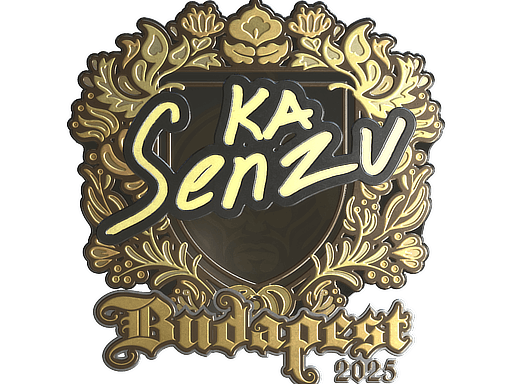 Sticker | Senzu (Gold) | Budapest 2025 image
