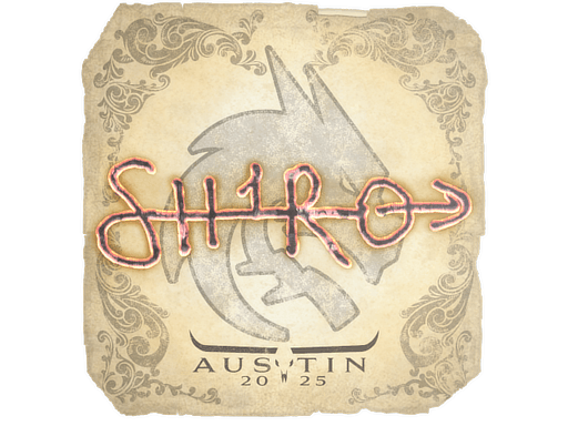 Sticker | sh1ro | Austin 2025 image