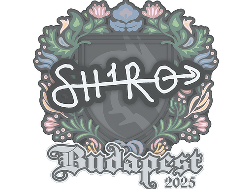 Sticker | sh1ro | Budapest 2025 image