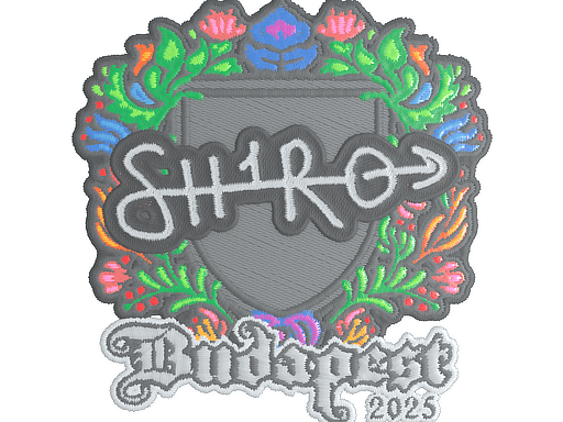 Sticker | sh1ro (Embroidered) | Budapest 2025 image