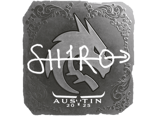Sticker | sh1ro (Foil) | Austin 2025 image