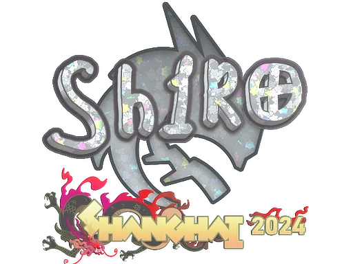 Sticker | sh1ro (Glitter) | Shanghai 2024 image