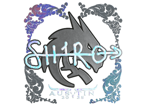 Sticker | sh1ro (Holo) | Austin 2025 image