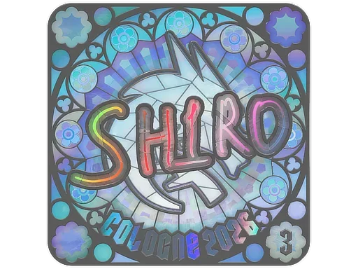 Sticker | sh1ro (Holo, Ranked) | Cologne 2026 image