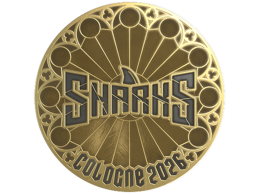 Sticker | Sharks Esports (Gold) | Cologne 2026 image