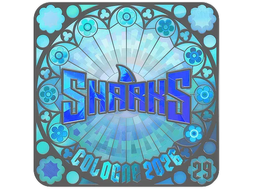 Sticker | Sharks Esports (Holo, Ranked) | Cologne 2026 image