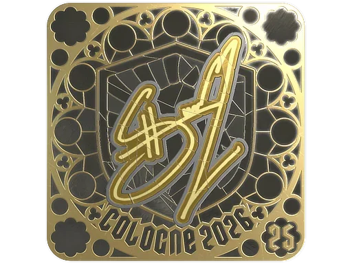 Sticker | siuhy (Gold, Ranked) | Cologne 2026 image