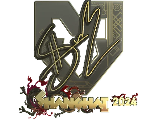 Sticker | siuhy (Gold) | Shanghai 2024 image