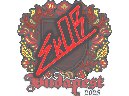 Sticker | sk0R | Budapest 2025 image