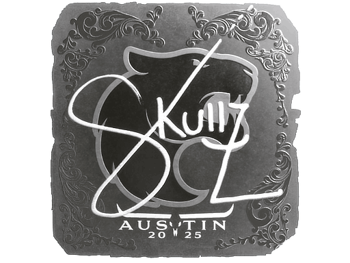 Sticker | skullz (Foil) | Austin 2025 image