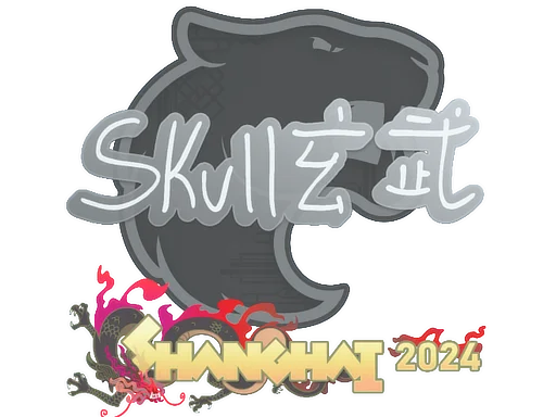 Sticker | skullz | Shanghai 2024 image