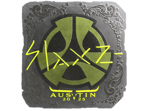 Sticker | slaxz- (Foil) | Austin 2025 image
