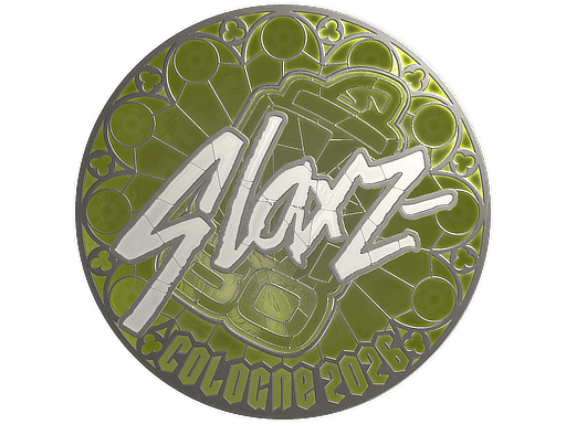 Sticker | slaxz- (Foil) | Cologne 2026 image