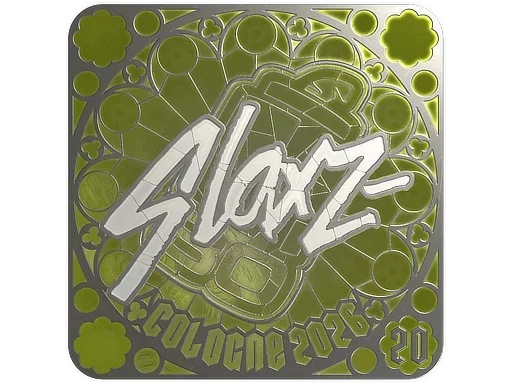Sticker | slaxz- (Foil, Ranked) | Cologne 2026 image