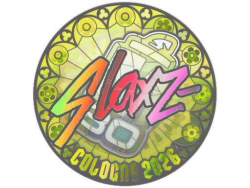 Sticker | slaxz- (Holo) | Cologne 2026 image