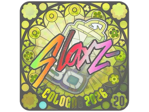 Sticker | slaxz- (Holo, Ranked) | Cologne 2026 image