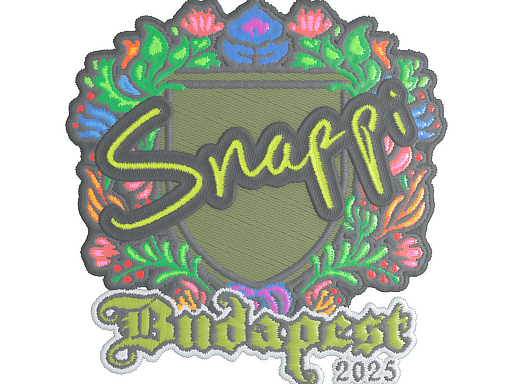 Sticker | Snappi (Embroidered) | Budapest 2025 image