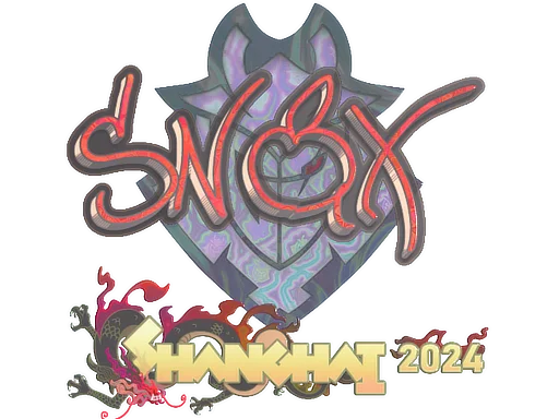 Sticker | Snax (Holo) | Shanghai 2024 image