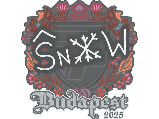Sticker | snow | Budapest 2025 image