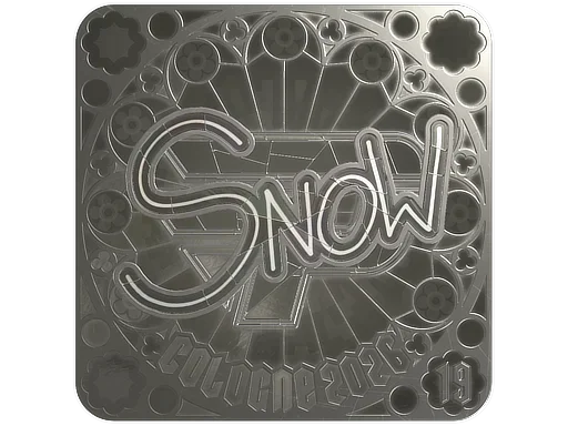 Sticker | snow (Foil, Ranked) | Cologne 2026 image