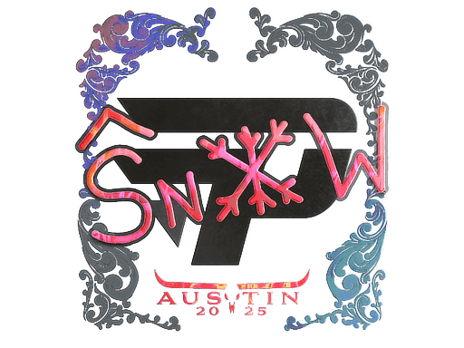 Sticker | snow (Holo) | Austin 2025 image