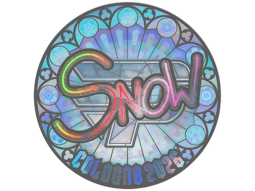 Sticker | snow (Holo) | Cologne 2026 image