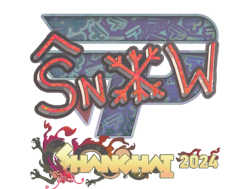 Sticker | snow (Holo) | Shanghai 2024 image