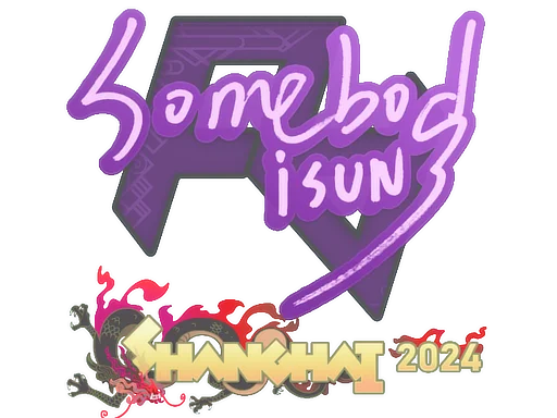 Sticker | somebody | Shanghai 2024 image