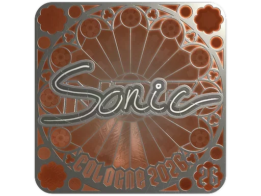 Sticker | Sonic (Foil, Ranked) | Cologne 2026 image