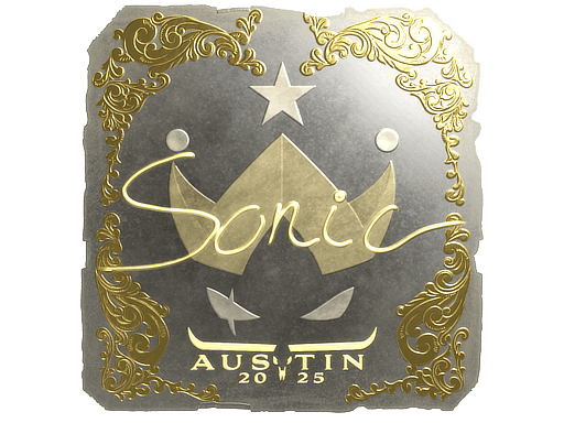 Sticker | Sonic (Gold) | Austin 2025 image