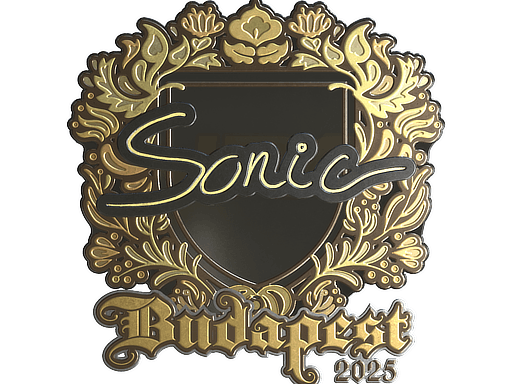 Sticker | Sonic (Gold) | Budapest 2025 image