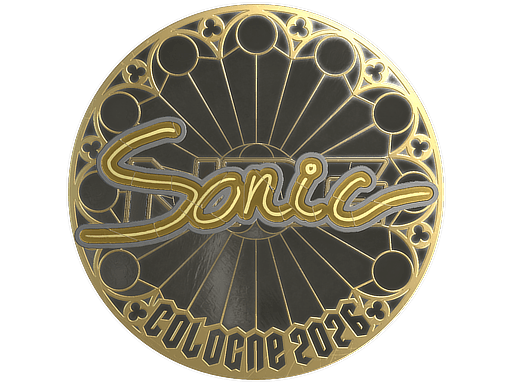 Sticker | Sonic (Gold) | Cologne 2026 image