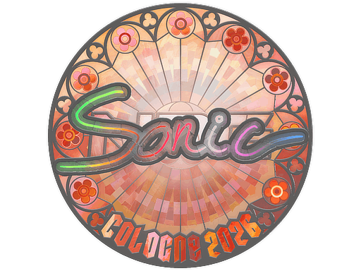 Sticker | Sonic (Holo) | Cologne 2026 image