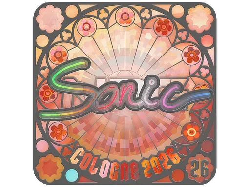 Sticker | Sonic (Holo, Ranked) | Cologne 2026 image