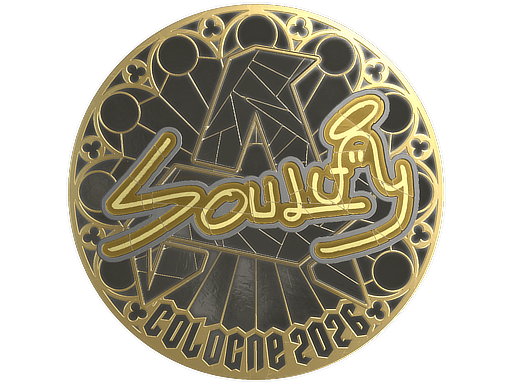 Sticker | soulfly (Gold) | Cologne 2026 image
