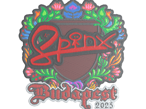 Sticker | Spinx (Embroidered) | Budapest 2025 image