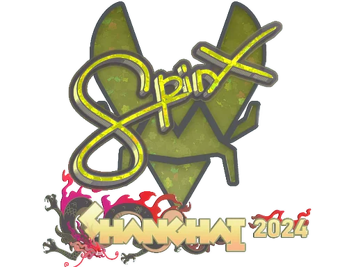 Sticker | Spinx (Glitter) | Shanghai 2024 image