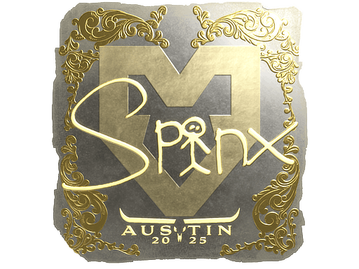 Sticker | Spinx (Gold) | Austin 2025 image