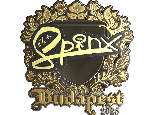 Sticker | Spinx (Gold) | Budapest 2025 image