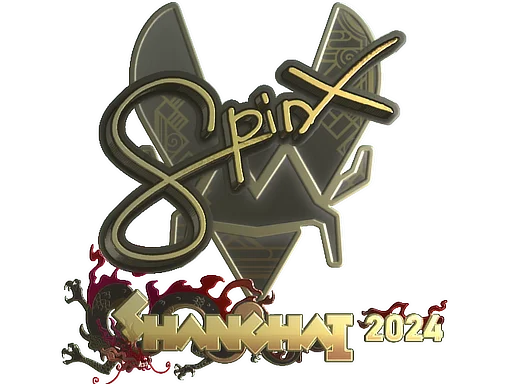 Sticker | Spinx (Gold) | Shanghai 2024 image