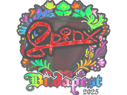 Sticker | Spinx (Holo) | Budapest 2025 image