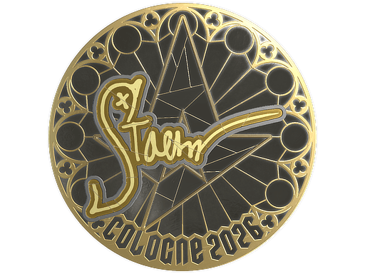 Sticker | Staehr (Gold) | Cologne 2026 image
