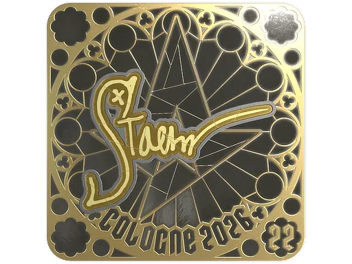 Sticker | Staehr (Gold, Ranked) | Cologne 2026 image